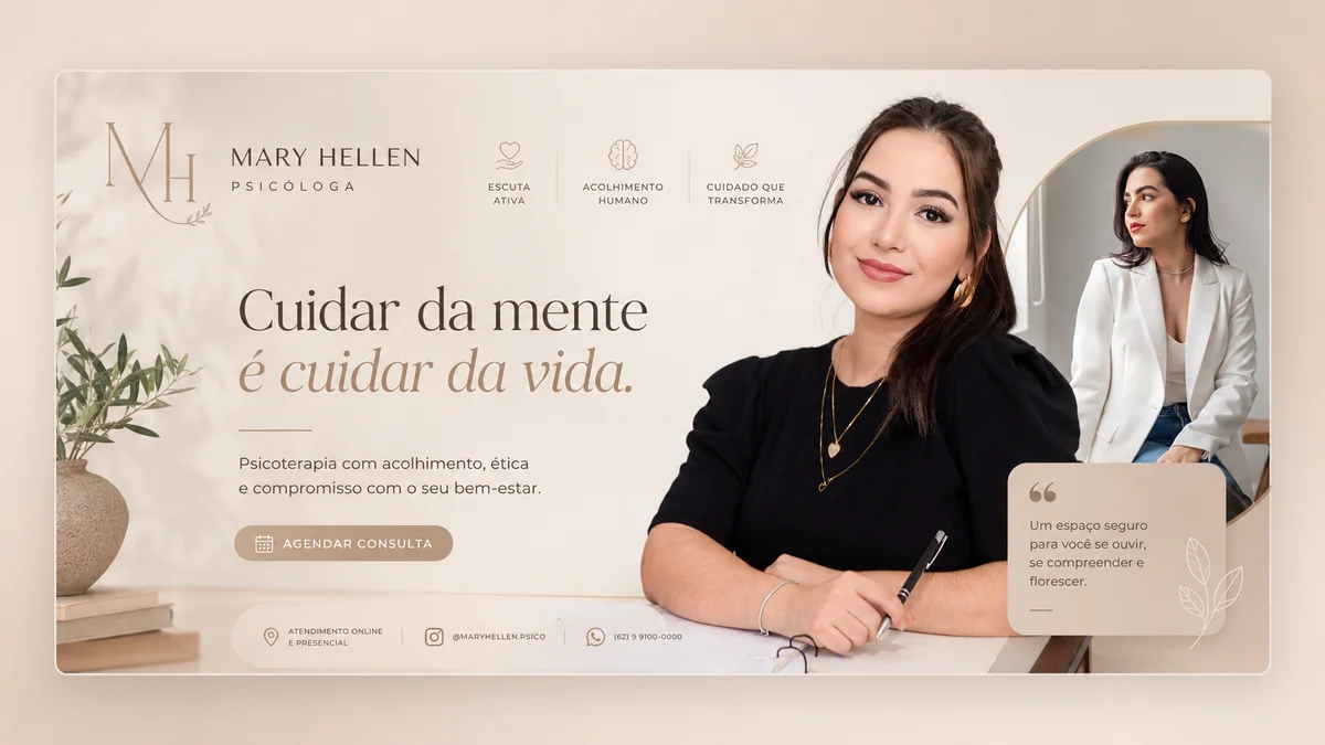 Prévia visual da página Mary Hellen Psicóloga